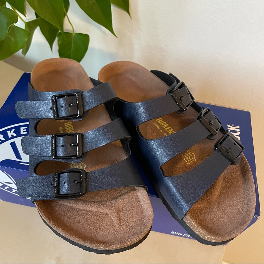 NEW! Birkenstock Florida Navy, size 36